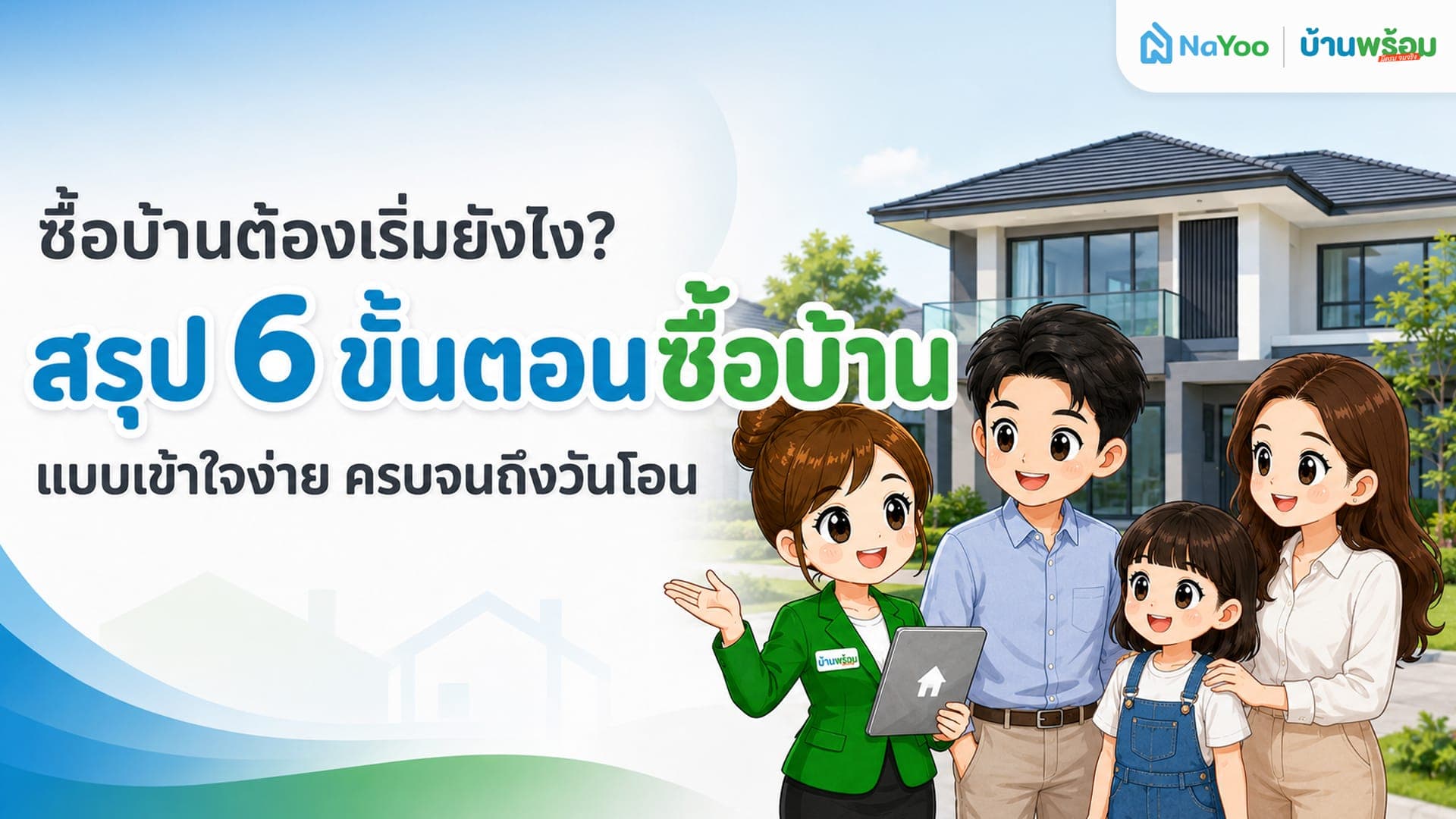 ขั้นตอนซื้อบ้านต้องทำอะไรบ้าง? สรุป Timeline ซื้อบ้านหลังแรกแบบครบจบ