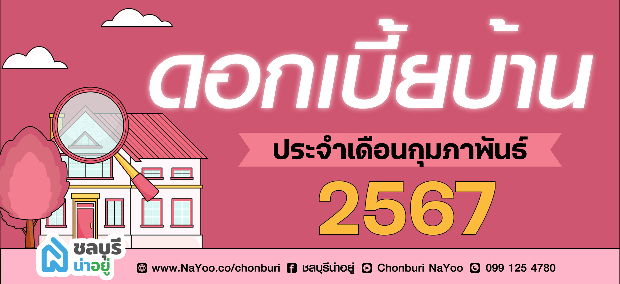 อัปเดทล่าสุด อัตราดอกเบี้ย รีไฟแนนซ์ สินเชื่อบ้าน-คอนโด เดือนกุมภาพันธ์ ปี 2567