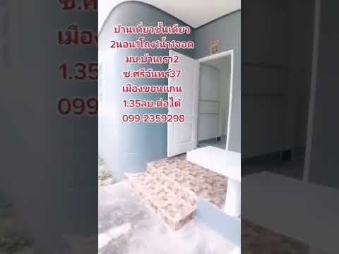 บ้านเดี่ยวมือ2 ราคาถูก พิกัด มบ.บ้านเรา2