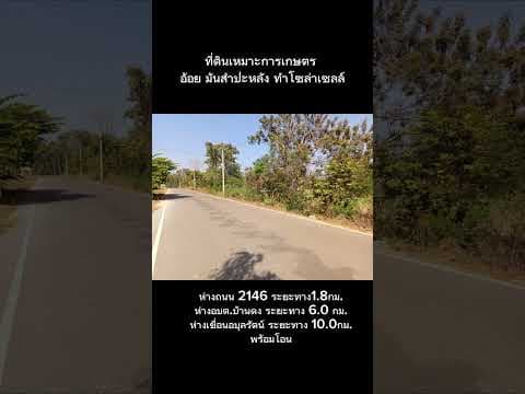 ขายด่วน 23-3-91ไร่ เหมาะเกษตร โซล่าเซลล์ #ช่างใหม่ทีมคนรักษ์บ้านเกิด