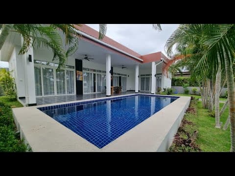 Hua Hin soi 112 area, a great project carries a pool villa