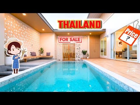 STUNNING 3 Bedroom Pool Villa For Sale In Rural Thailand (Phitsanulok)
